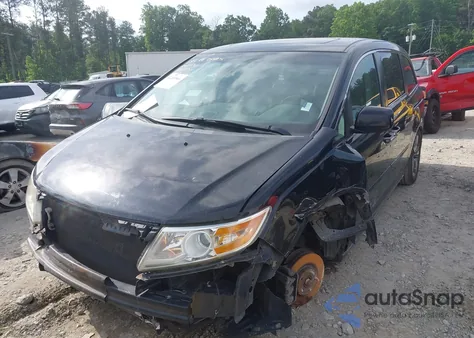 2012 Honda Odyssey Ex-L из США, поврежденный, VIN 5FNRL5H60CB079065